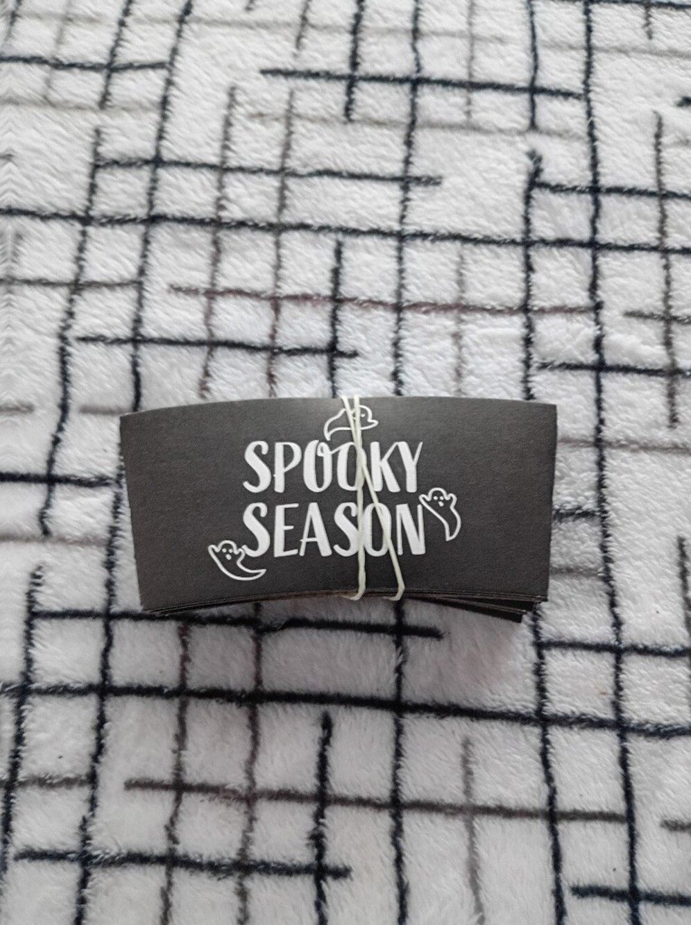 11 Pcs. Spooky Season Black Coffee Cup / Cup Sleeves for Halloween Party